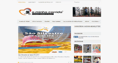 Desktop Screenshot of aminhacorrida.com